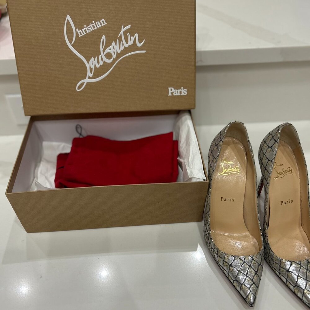 Vintage Leather So Kate Christian Louboutin Pumps Size 37